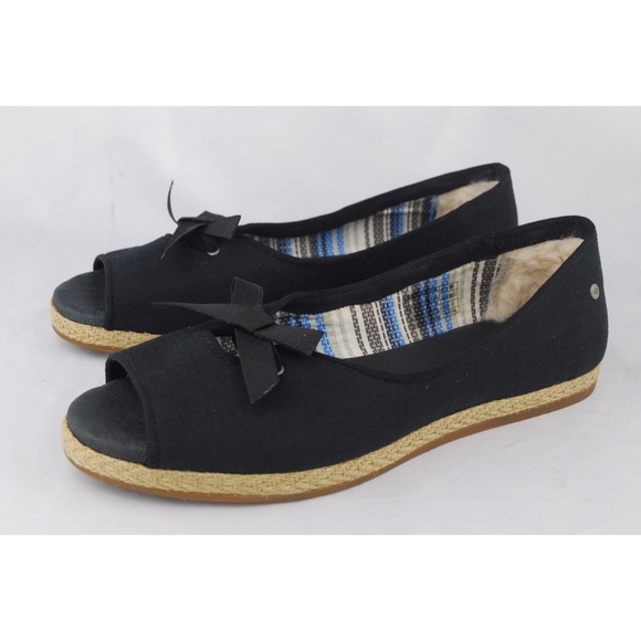 peep toe flats australia